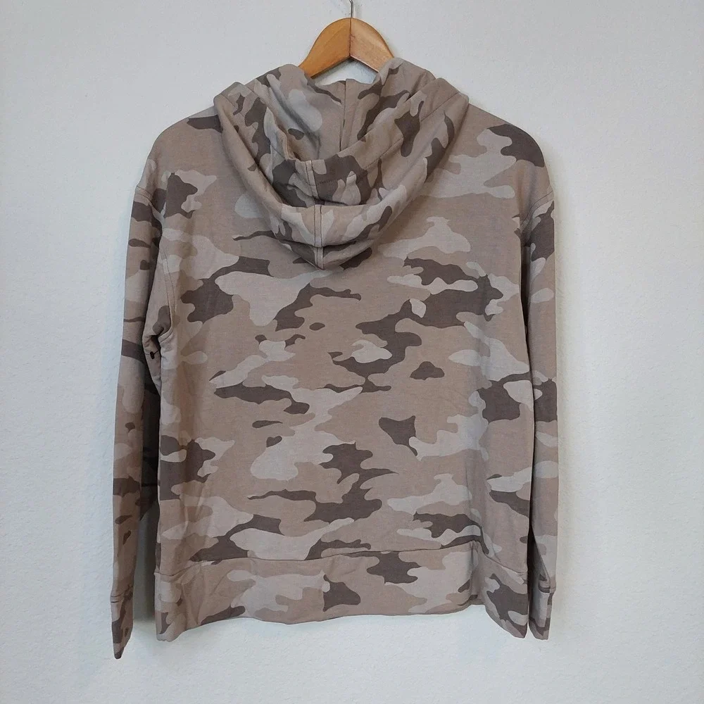 Banana Republic Baby Terry Camo Hoodie Size XS NWOT‎